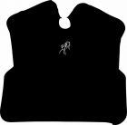 Comair Umhang Couple schwarz mit Stickerei